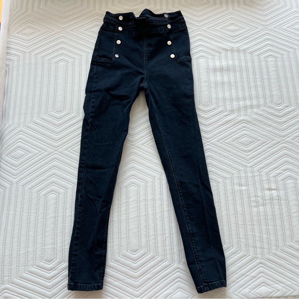Karen Millen button Skinny Jeans